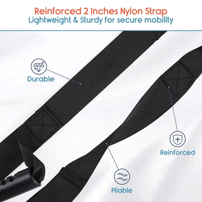 KosmoCare Multi level Loop Leg Lifter with Padded Handgrips &