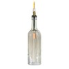National Artcraft® Wine Bottle Hanging Lamp with Candelabra Size Socket