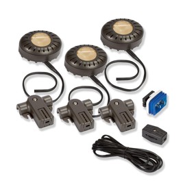 Amertac XPV30RCL 20-Watt Xenon Direct-It Accent Light Kit Pucks, White