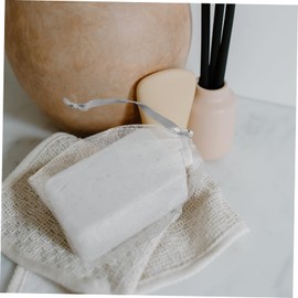 OHPHCALL Cleaning Soap Pouch Bubble Net 8 Pieces Face Cleaning Exfoliating Mesh Safe Comfortable Great for Friends Family