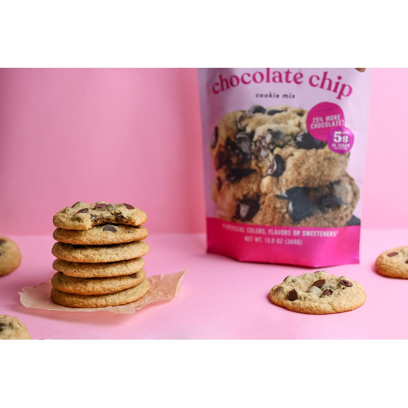 Miss Jones Baking Gluten-Free Chocolate Chip Cookie Mix - More