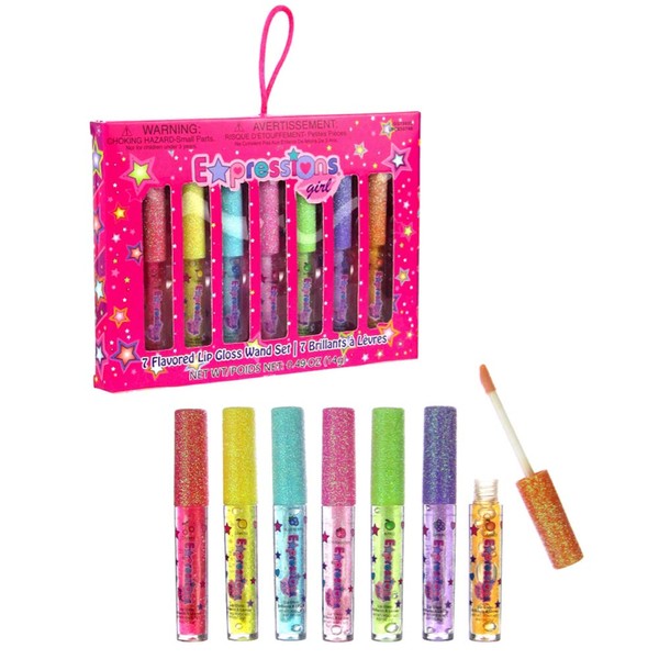 Expressions By Almar - 7-Piece Lip Gloss Set