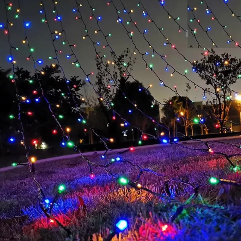 Naymon 3pz Serie Foco Luces Navideñas Decorativa Multicolor