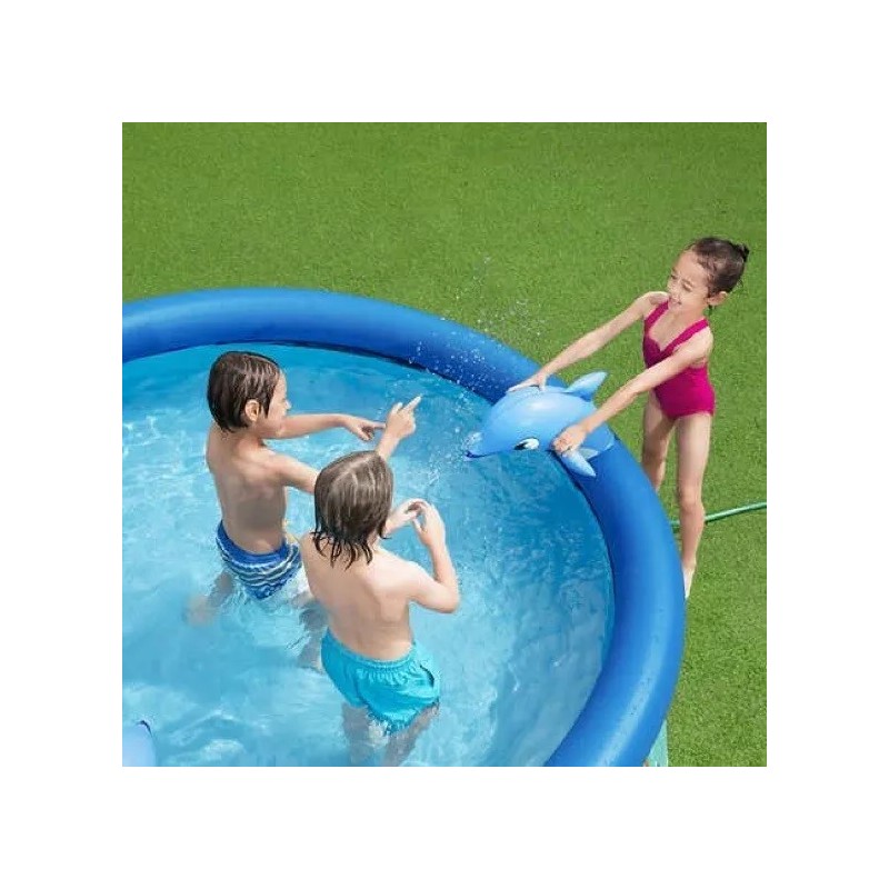 Bestway H2OGO Underwater Oasis Spray Pool 3 Dolphins w/ 1