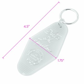Sorority Shop Theta Phi Alpha Vintage Motel Keychain