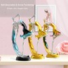 Modern Style Resin Dancing Girl Sculptures Ballerina Statue Figurine Dancer