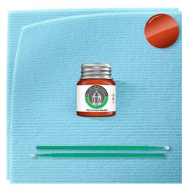 ERA Paints PV6/DV6 - Sunburst Orange Pearl for JEEP Exact Match Automotive Touch Up Paint Jar - Basic Kit