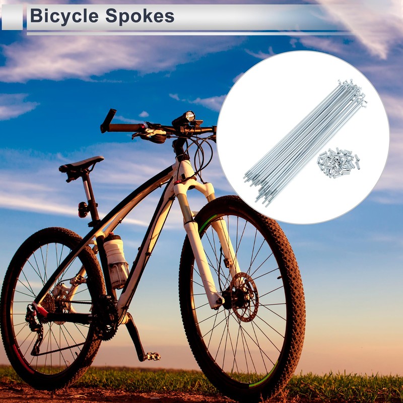 RATCHROLL 1 Set Universal Bicycle Spokes 12G 216mm Length Bike