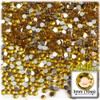 1440pc Rhinestones Round 3mm - 10ss Flatback Beer Brown