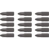 CRAFTSMAN Phillips Screwdriver Bit Set, 1-Inch, 15-Pack (CMAF121PH215)