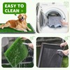 Dog Grass Pad with Tray - 35''x23'' Dog Litter Box