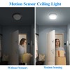 WhitePoplar Closet Light, Battery Operated Ceiling Motion Sensor LED Light,