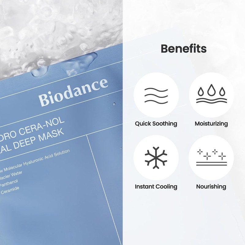 Biodance [Biodance]Hydro Cera-nol Real Deep Mask (4ea)