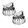 2PCS Rice Mold, Stainless Steel Flower Petal Shape Fired Rice
