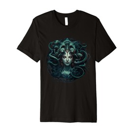 Greek Mythology Female Power Medusa Costume Premium T-Shirt