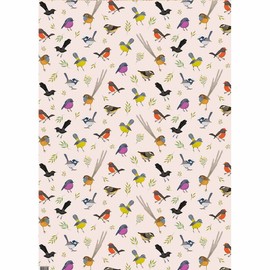 Earth Greetings Wrapping Paper - Little Birdies