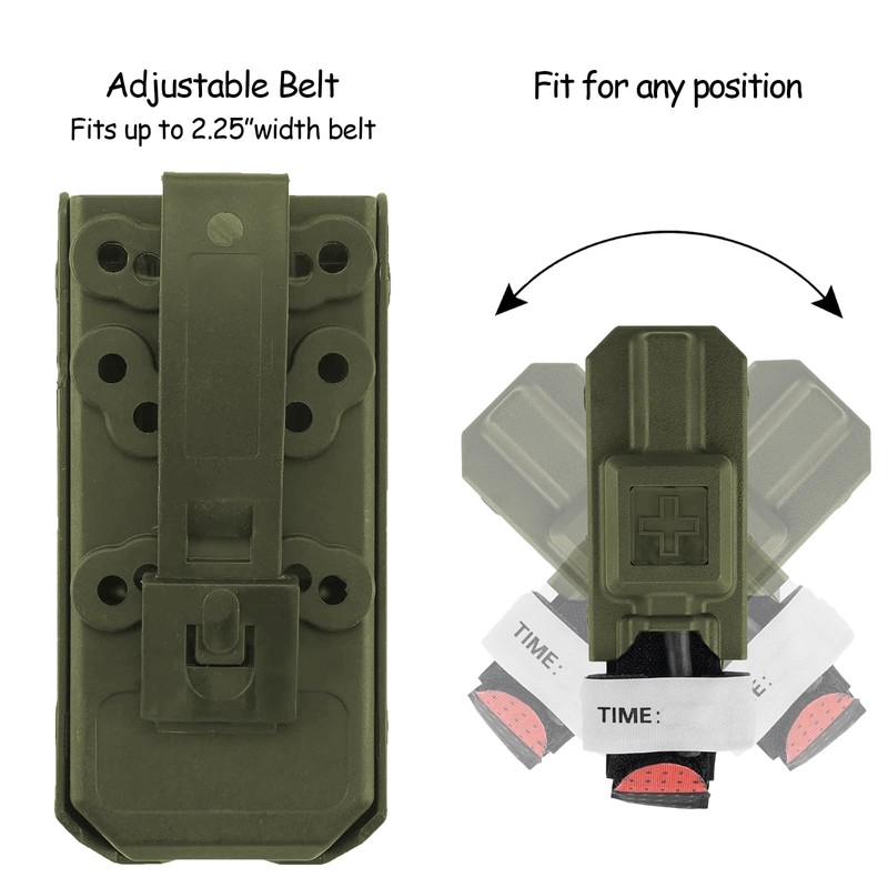 1 Pack Molle Holster Holder Pouch Kit for Emergency First