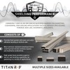 TitanRF Faraday Foam Gasket // 20"L x 0.4"W x 0.47"H