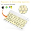 Ultra-Slim Bluetooth Rechargeable Keyboard for Infinix Hot 9 and All