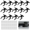 Pack of 14 Kitchen Pedestal Mounting Clips, Skirting Board Clips