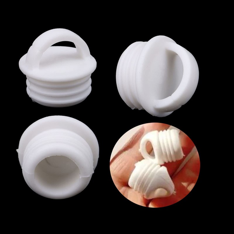 NentMent 10 Pack Mop Bucket Drain Plug Replacement End Cap