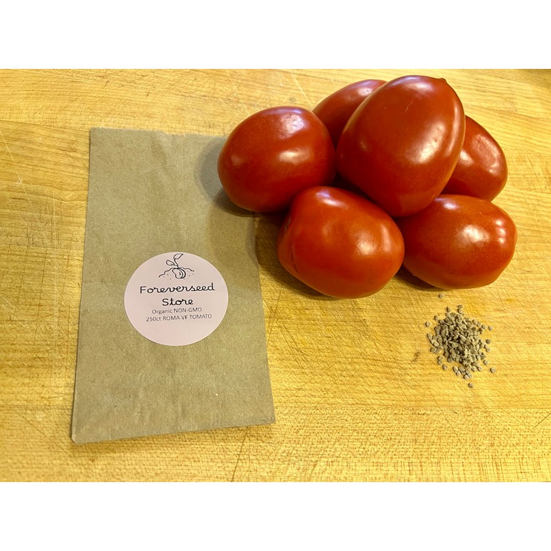 Roma VF Tomato Seeds Organic Heirloom Non GMO 250 Seeds