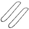 SPARES2GO 16-Inch Low Kickback Semi Chisel Chain Saw Bar For
