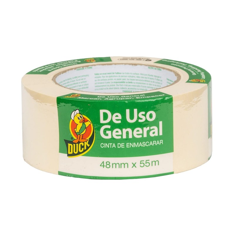 Duck Brand 394700 General Purpose Masking Tape, 1.88-Inch by 60-Yard,
