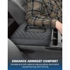JOYTUTUS Leather Center Console Cover for Silverado Sierra 2014-2018 Jump