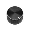 sourcing map 30x17mm Aluminium Alloy Potentiometer Volume Control Rotary Knob