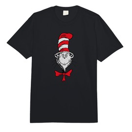 Dr. Seuss The Cat in the Hat Face Comfort Colors Adult Heavyweight T-shirt