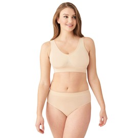 Wacoal womens B-smooth Bralette bras, Sand, 38 US