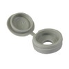 Timco - Hinged Screw Caps - Small - Light Grey