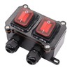Hmknana IP67 Waterproof Inline Cord Switch 12V DC 20A 4Pin