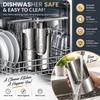 Stainless Steel Pot Lid Holder for Kitchen Countertop Organization –