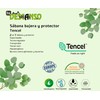 160 Tencel Waterproof and Breathable Mattress Protector, White (160 x