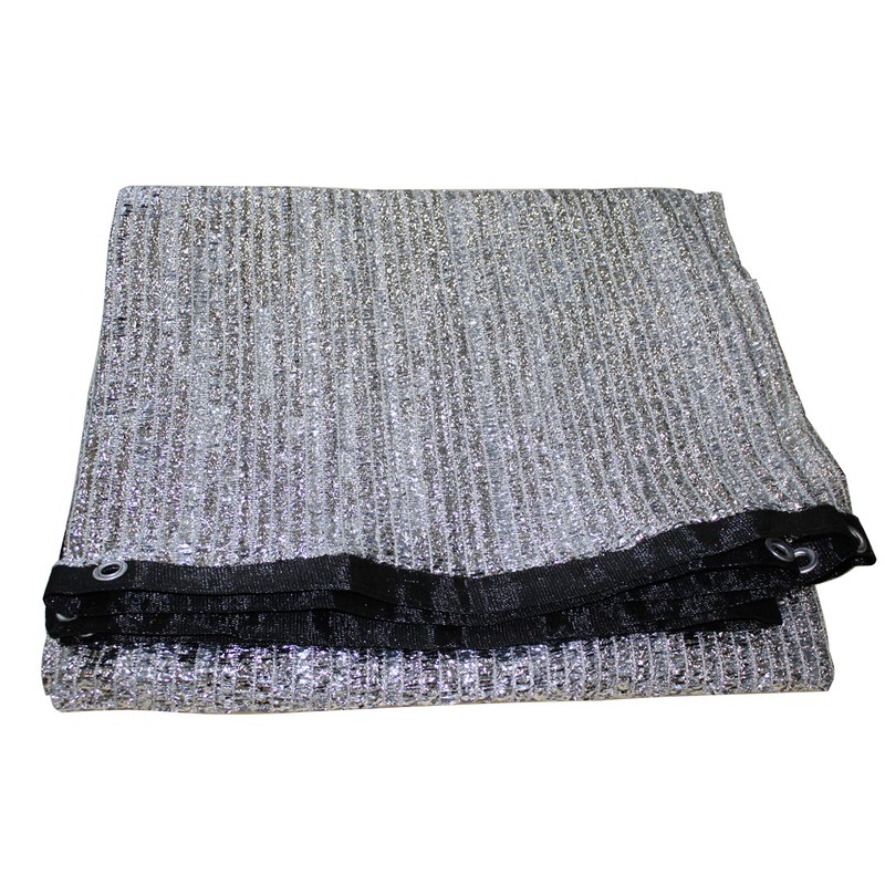 JEXUSUY 70% 10 ft x 20 ft Aluminet Shade Cloth