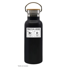 "Proud to Be a Science Bro" Premium Vinyl Sticker - Rectangular, 3" x 2" - Great for Indoor & Outdoor - Tumblers, Notebooks, Phone Cases, & More - Durable & Weather Resistant - Empirically Made