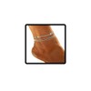 Clataly Pineapple Anklet Bracelets Multilayer Love Turtle Beaded Ankle Summer
