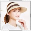 Chrome Crane CB144 Women's Visor Sun Visor, Straw Wide, Brim