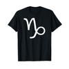 Zodiac Sign Capricorn T-Shirt