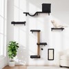 5-in-1 Cat Wall Shelves, Multi-Level Cat Climbing Furniture, Perch &