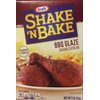 Shake 'N Bake BBQ GLAZE Seasoned Coating Mix 7oz. (4