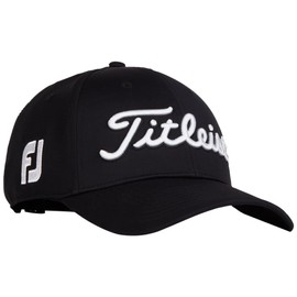 Titleist Tour Performance Golf Hat Black/White One Size Fits Most