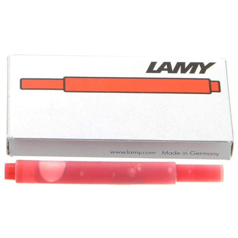 Lamy Cartridges Refill - Red (5-pack) T10RD