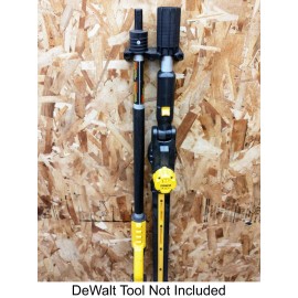 DeWalt Wall Mount for DeWalt DCPH820 Hedge Trimmer - Handle+Hedge Mount