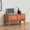 아름이와다움이 에센스 고무나무원목 거실장 800C Essence Rubberwood Living Room Table
