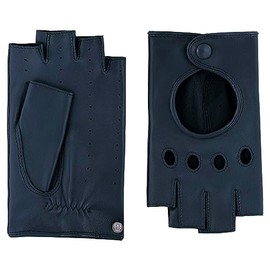 Roeckl Florence Motorist Gloves, Classic Navy, 8, Classic navy