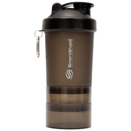 Smart Shake Original Gunsmoke mit Tablettenfächern (400 ml Fassungsvermögen), 1er Pack