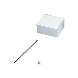 Cocktail Straws, Black, 1000 Pieces, Roses, Total Length: 5.9 inches (15 cm)